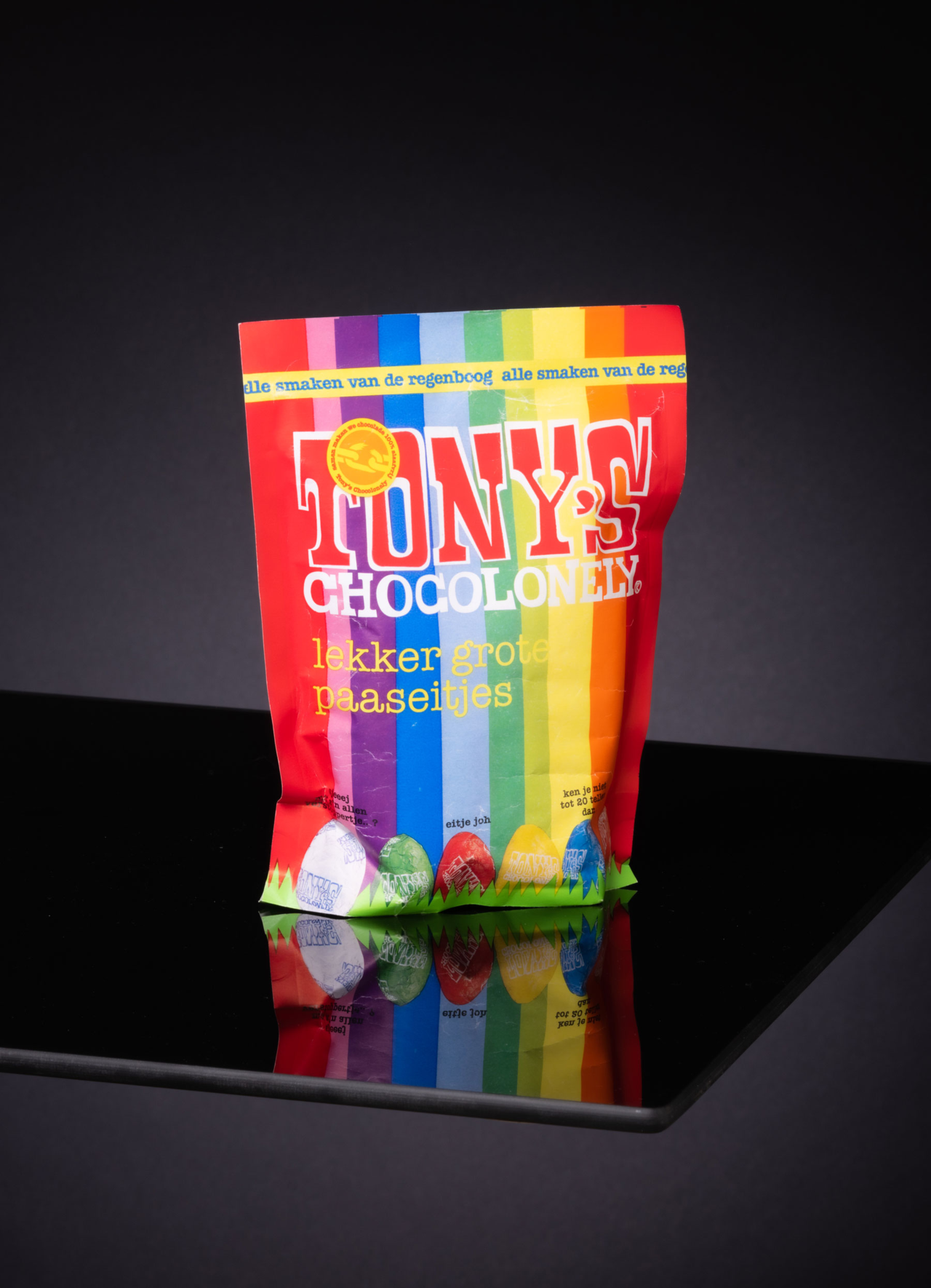 Tony Chocolonely papieren doypack