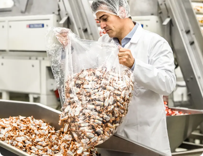 Uw co-packing partner <span>voor elke type snoep </span>